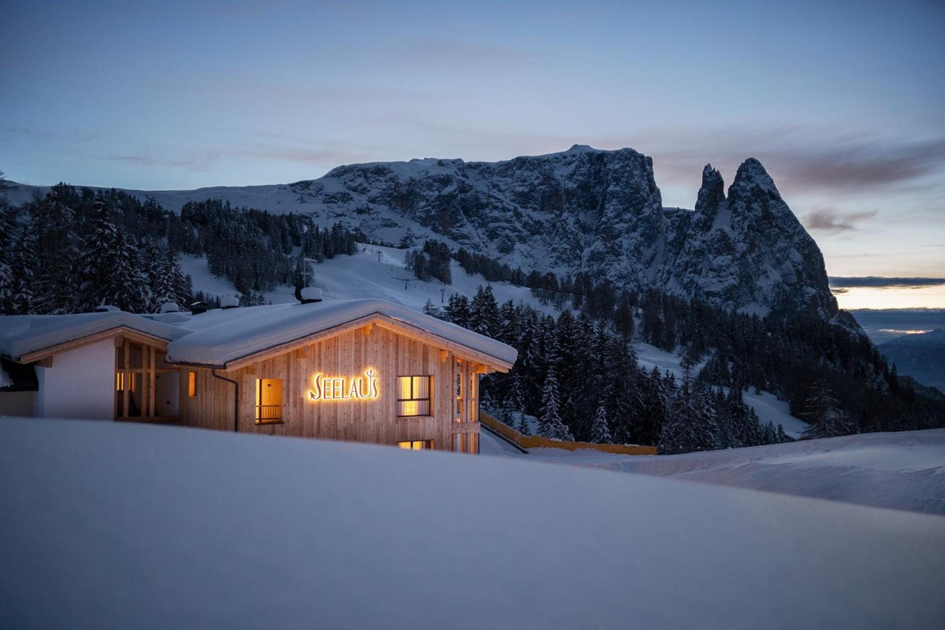 Hotel Seelaus Alpe Di Siusi Exteriér fotografie